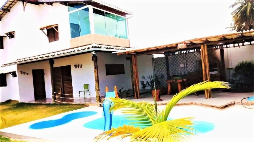 Casa Xie Com Piscina, Churrasqueira E Jardim São Miguel dos Milagres Exterior foto