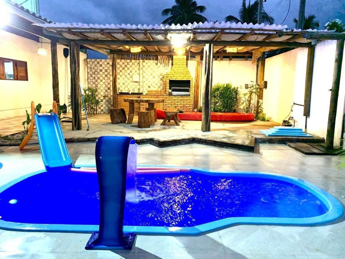 Casa Xie Com Piscina, Churrasqueira E Jardim São Miguel dos Milagres Exterior foto