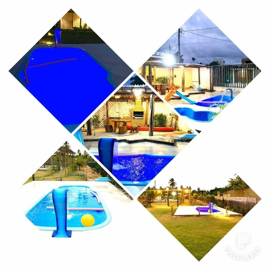 Casa Xie Com Piscina, Churrasqueira E Jardim São Miguel dos Milagres Exterior foto