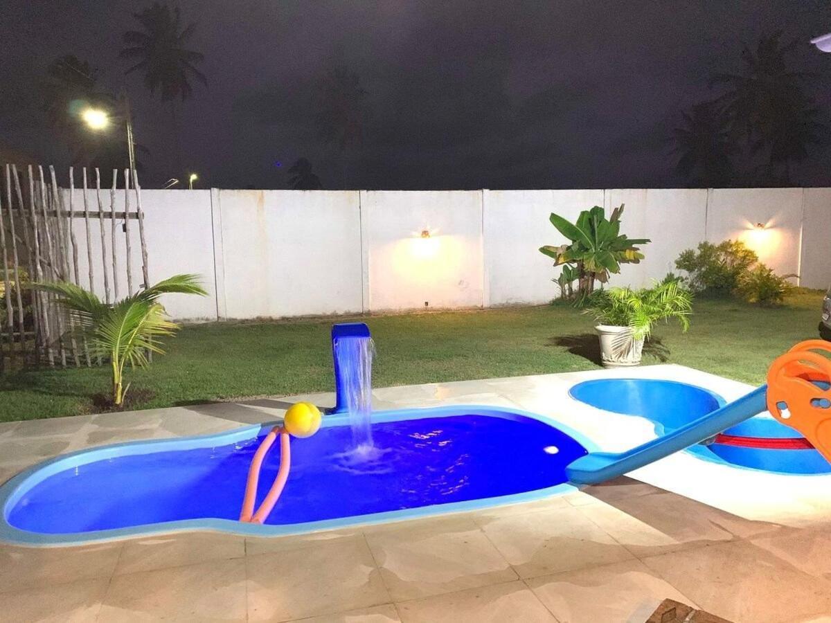 Casa Xie Com Piscina, Churrasqueira E Jardim São Miguel dos Milagres Exterior foto