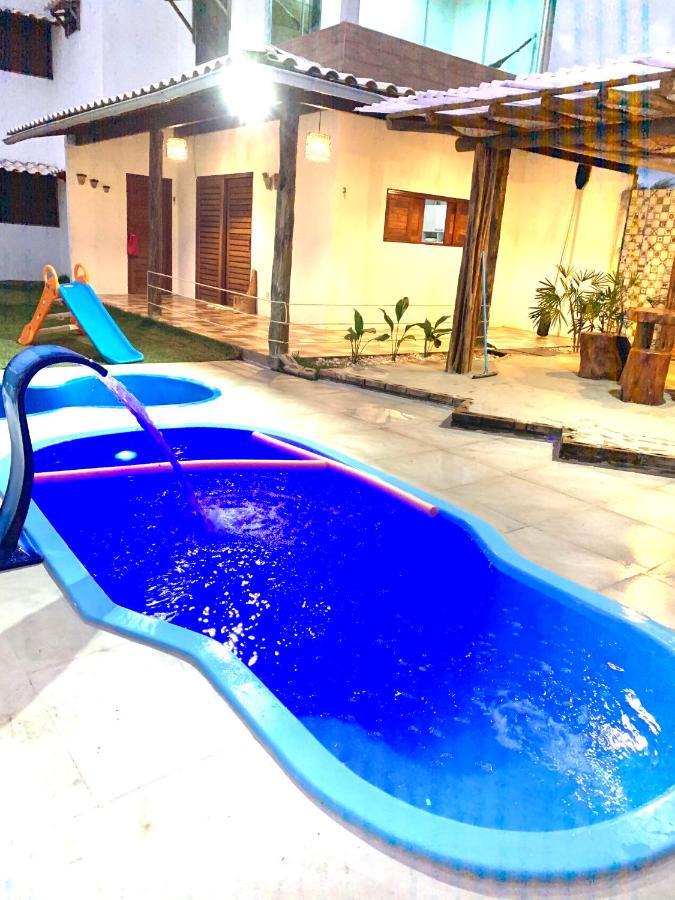 Casa Xie Com Piscina, Churrasqueira E Jardim São Miguel dos Milagres Exterior foto